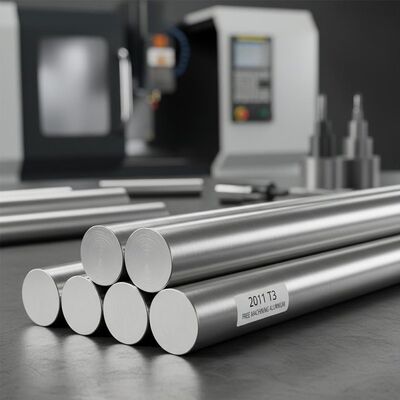 2011 T3 Free Machining Bar rotonda di lega di alluminio per tornitura CNC ad alta velocità e scrofa di precisione
