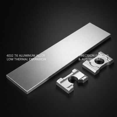 Barra piatta in lega di alluminio ad alto contenuto di silicio 4032 T6 con bassa dilatazione termica per forgiatura di precisione e pistoni automobilistici