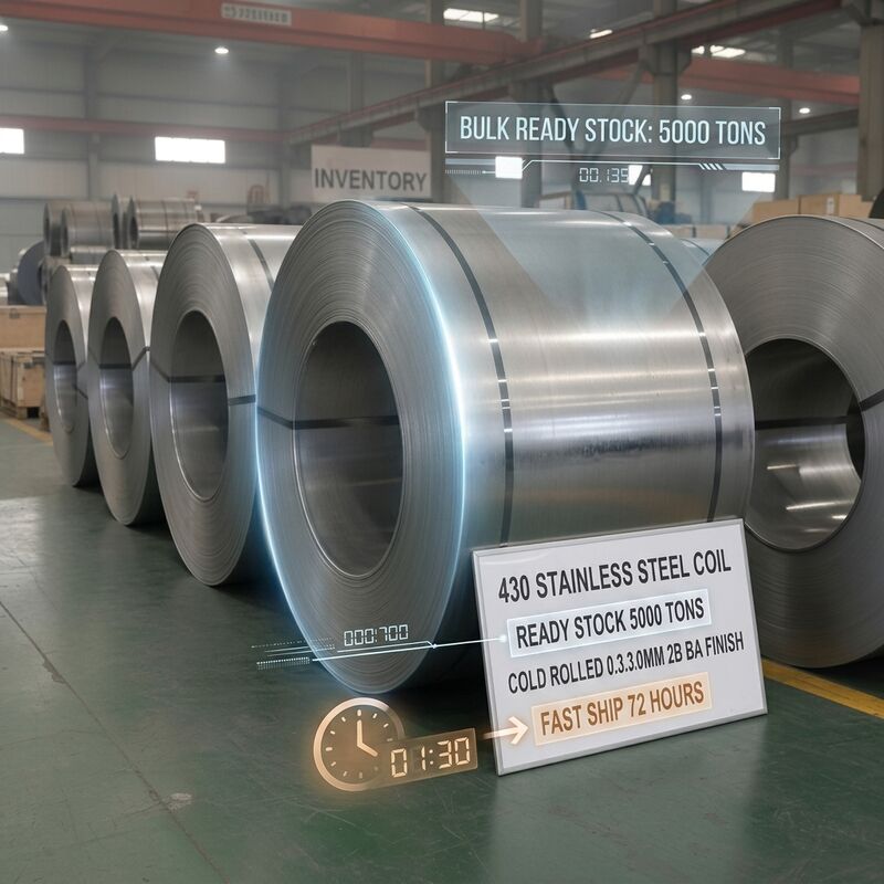 Anti-impronte digitali 430 bobina in acciaio inossidabile con spessore 0,4 mm-2,0 mm per applicazioni di grado decorativo ascensore